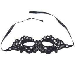 QUEEN LINGERIE - BLACK MASK ONE SIZE